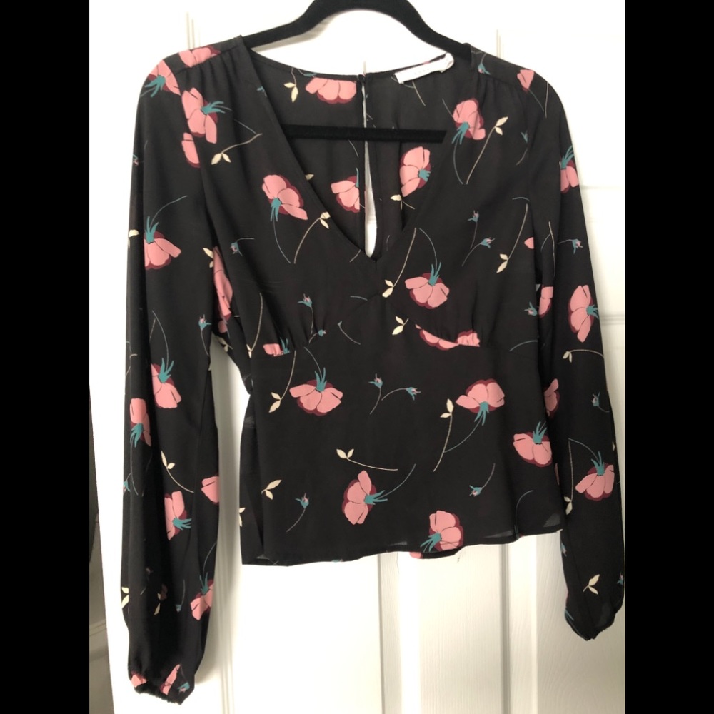 Print blouse